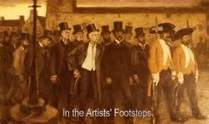 Painting by Archibald Hatrick